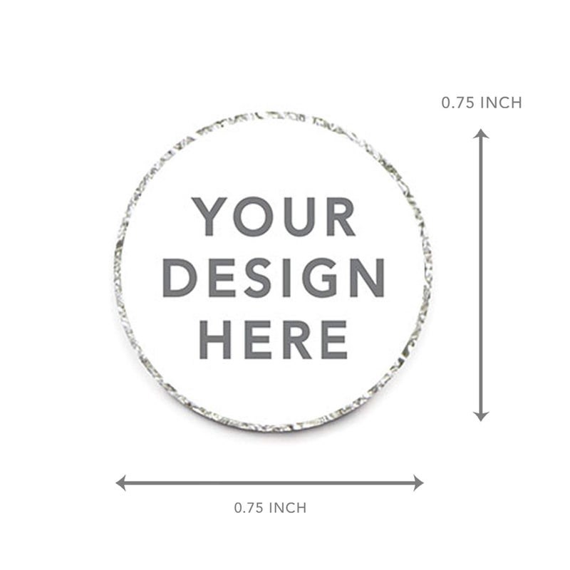 Andaz Press Chocolate Drop Labels Stickers, Wedding He Asked She Said Yes!, White, 216-Pack, for Bridal Shower Engagement Kisses Party Favors Decor - Image 5